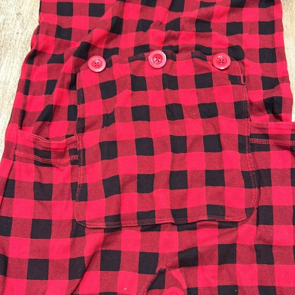Hatley Sleepwear Red and Black Plaid - Picture 2 of 3